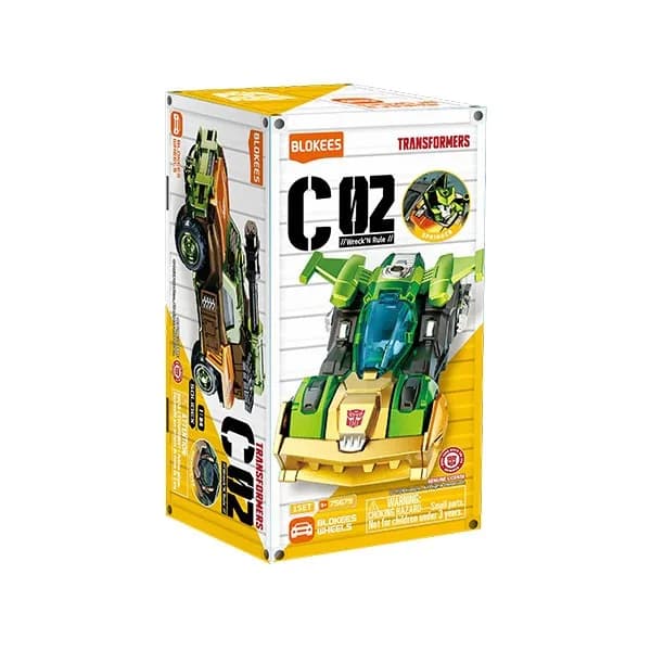Transformers Blokees: Blokees Wheels 1:64 Model Kit- C02 Transformers Wreck'N Rule